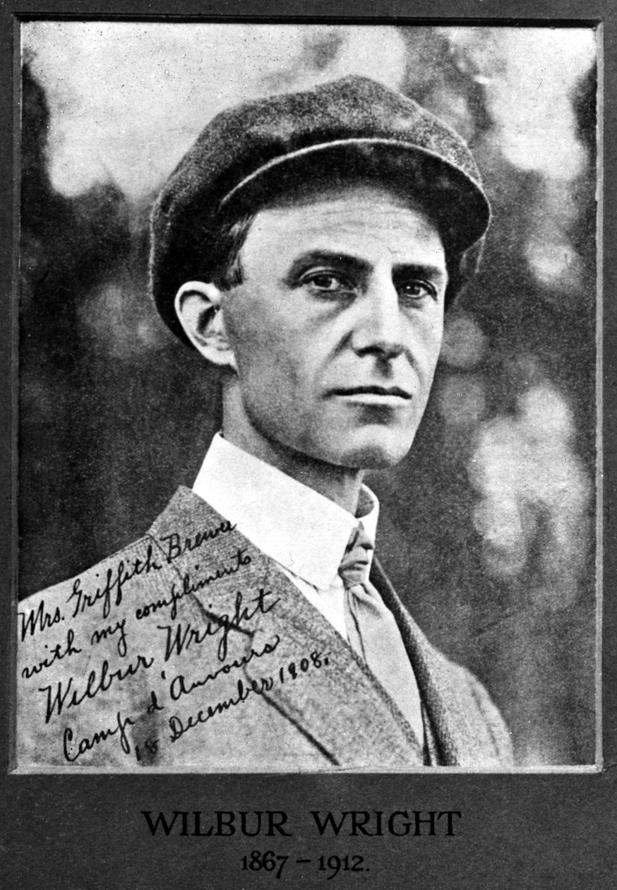 Wilbur Wright, amerikansk flygare av Unbekannt