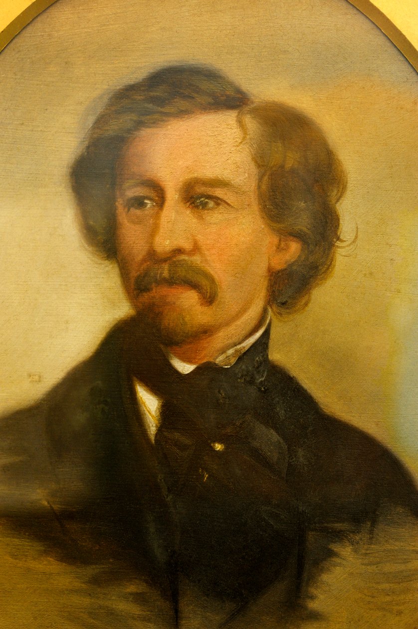 unga Dickens porträtt av Unbekannter Künstler