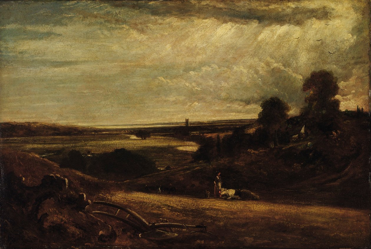Dedham Vale--Sommarmorgon av Unidentified