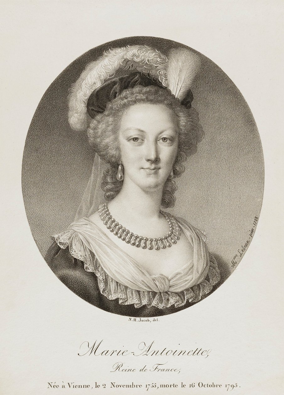 Marie Antoinette av Unidentified