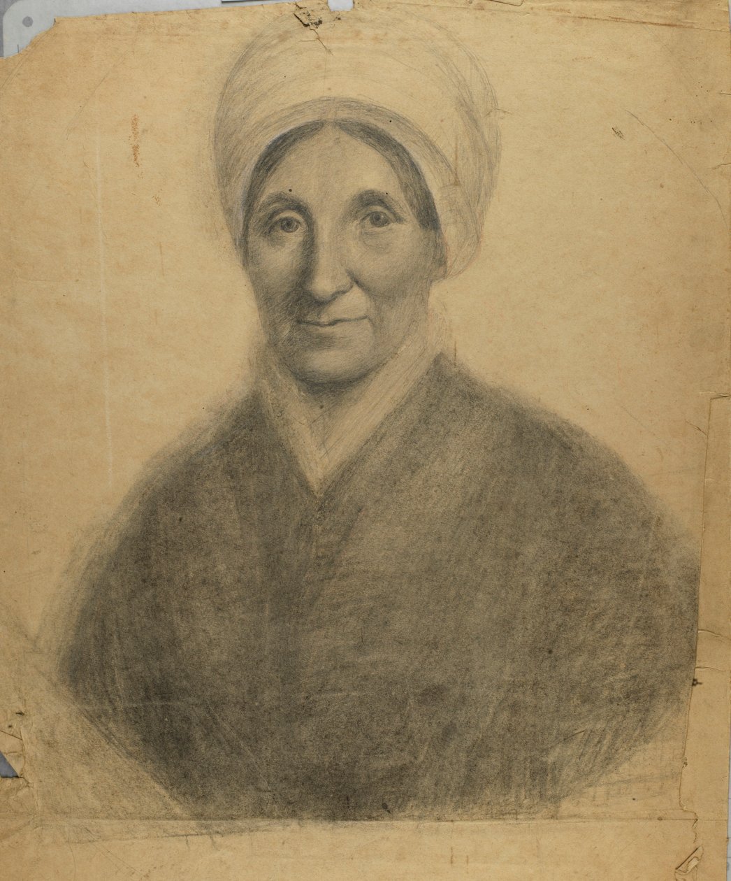 Kvinna bär turban av Unidentified