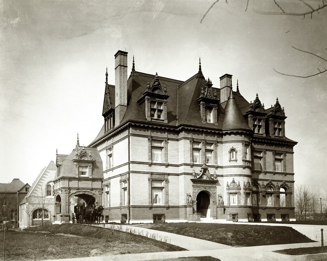 William K. Bixby Residence. 13 Portland Place. Built ca. 1895. W. Albert Swasey, Architect av Unknown