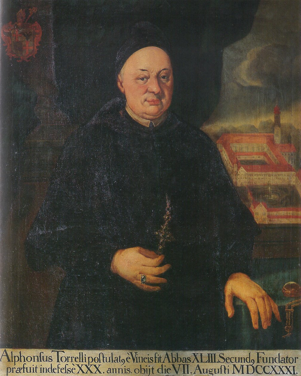 den 43:e abboten, Alphons Torelli av Unknown