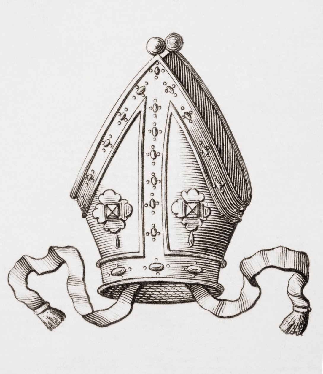 En Bishops Mitre av Unbekannt Unbekannt