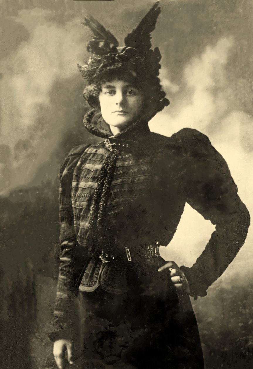 Porträtt av Maude Gonne McBride (1866 - 1953) av Unknown
