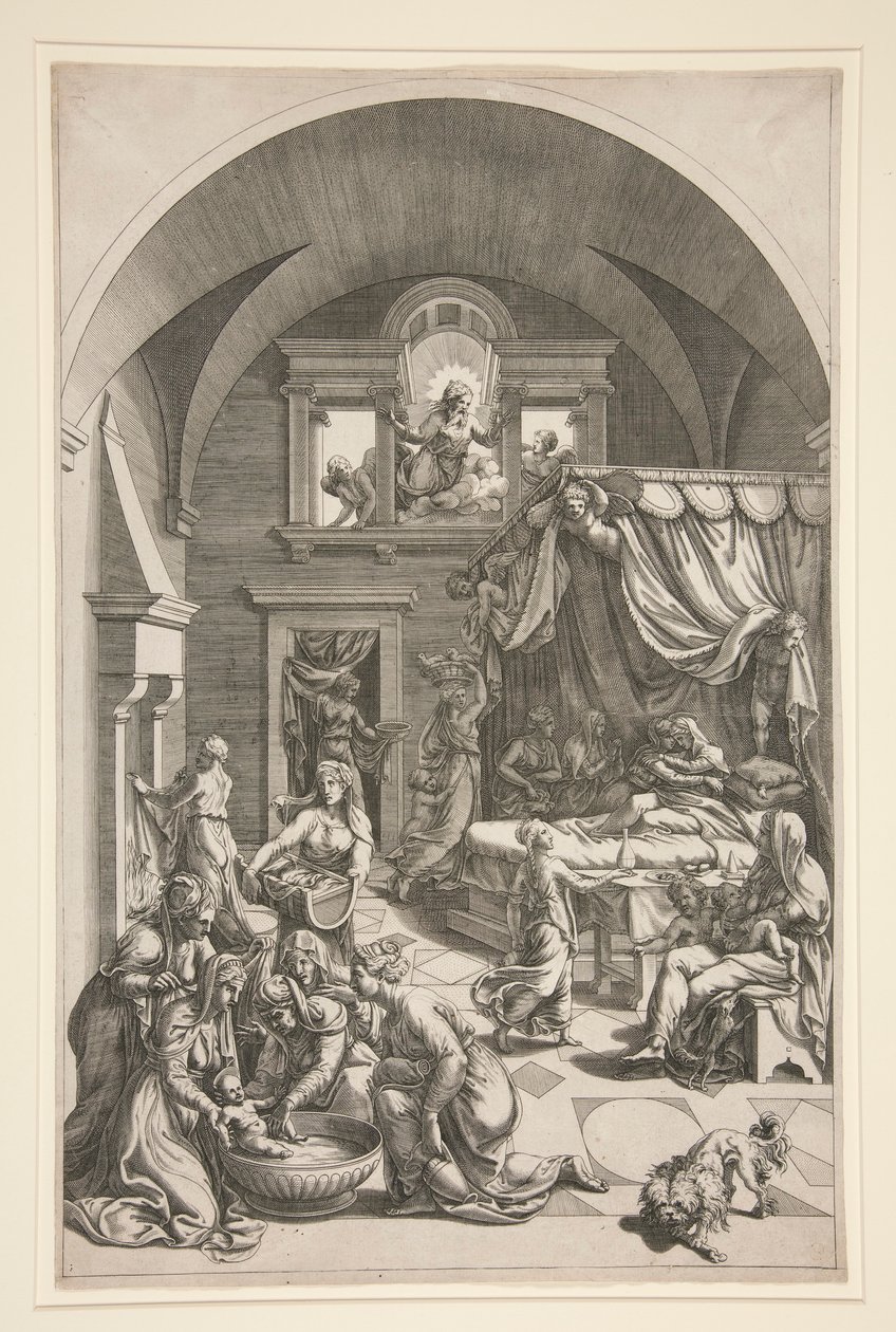 Johannes Döparens födelse av Unknown