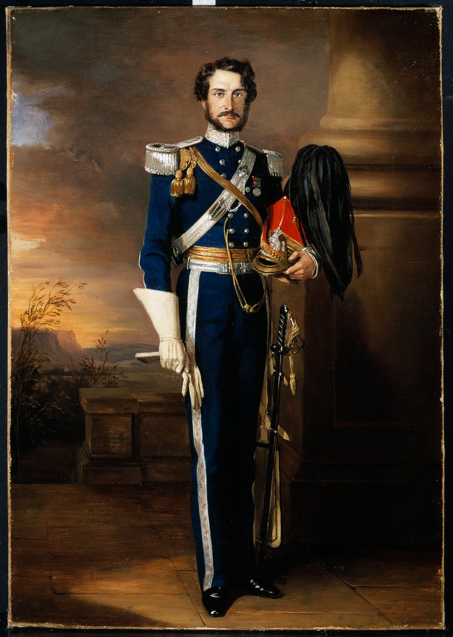 En oidentifierad officer av Unknown artist