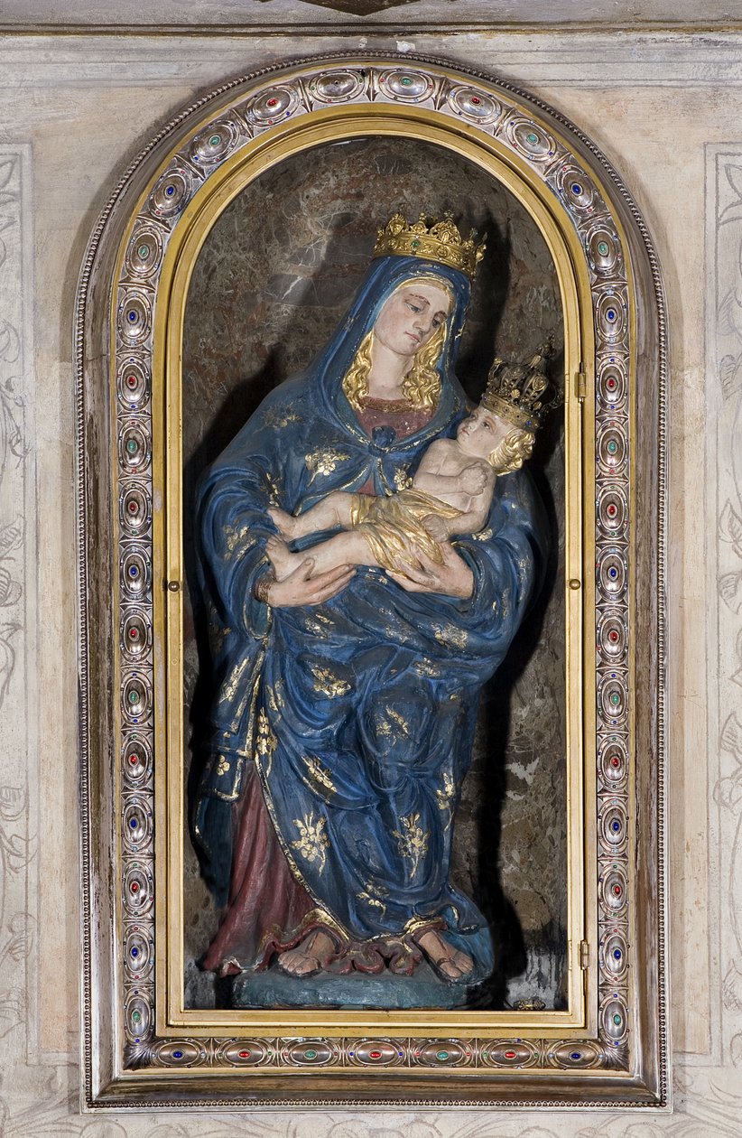 Blessed Virgin of Miracles, c.1350 av Unknown artist