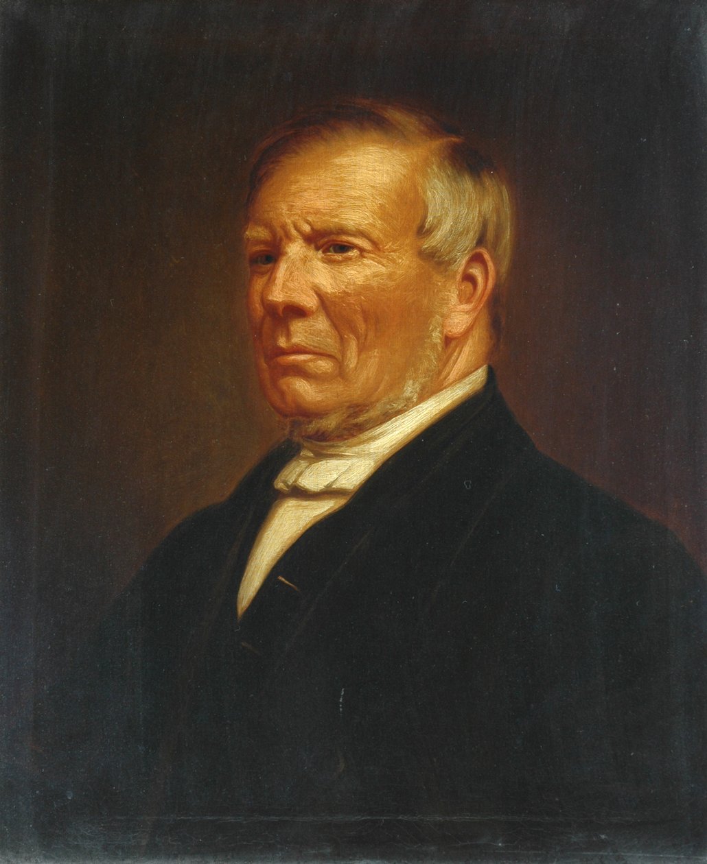 Porträtt av Joshua Dodgson, ca 1855 av Unknown