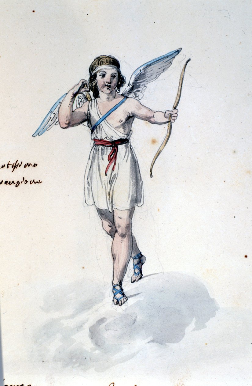 Representation av Amor (Eros). av Unknown artist