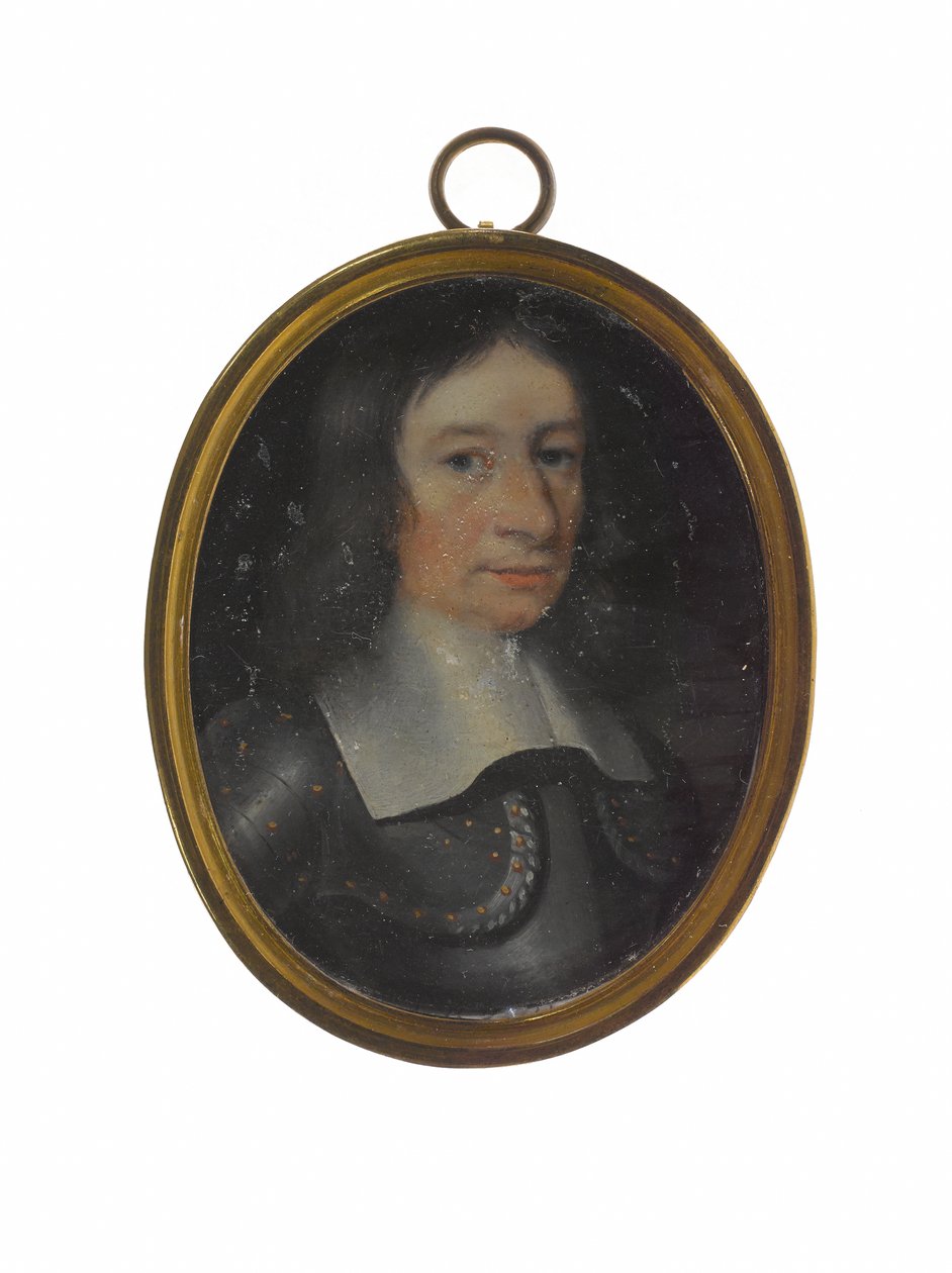 Sir John Gell, ca 1650 (olja på koppar) av Unknown artist