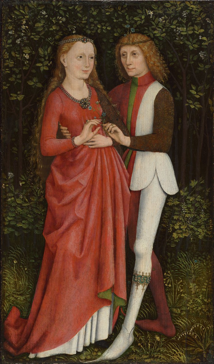 Ett brudpar av Unknown artist