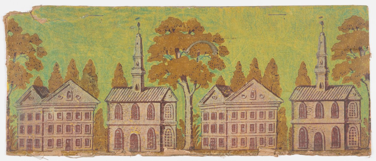 Bandbox fragment av Unknown artist