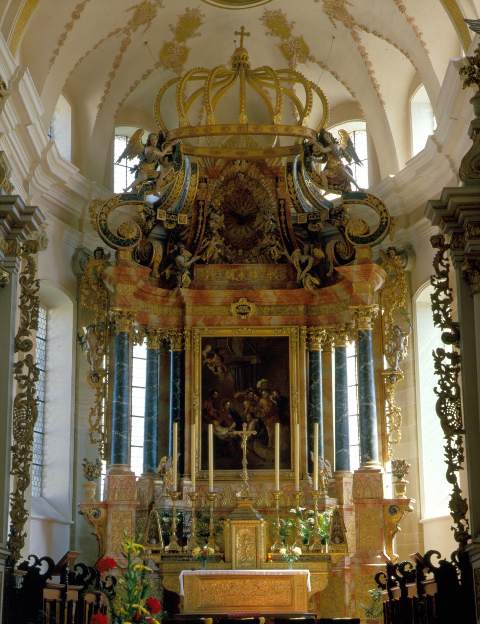 Ebersmunster (Alsace) - Altare. av Unknown artist