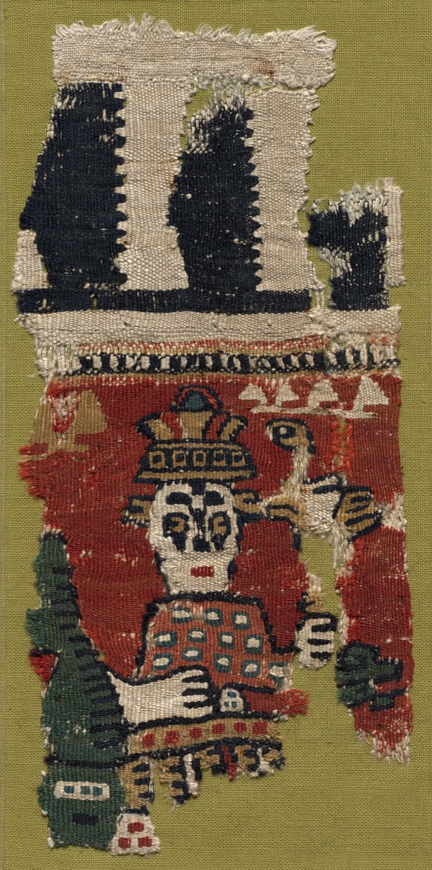 Fragment av en prydnad av Unknown artist