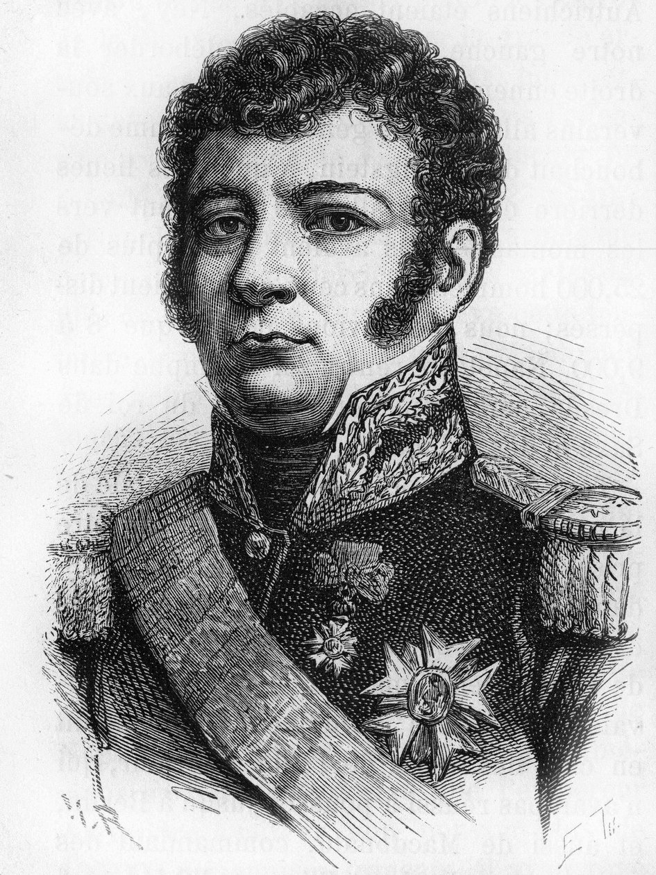 General Dominic-Joseph Vandamme (1770-1830), greve av Unsebourg. av Unknown artist