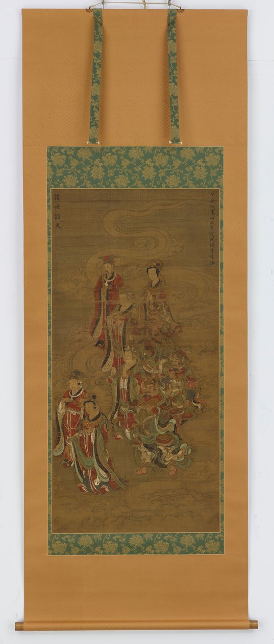 Grupp av deva och devi av Unknown artist