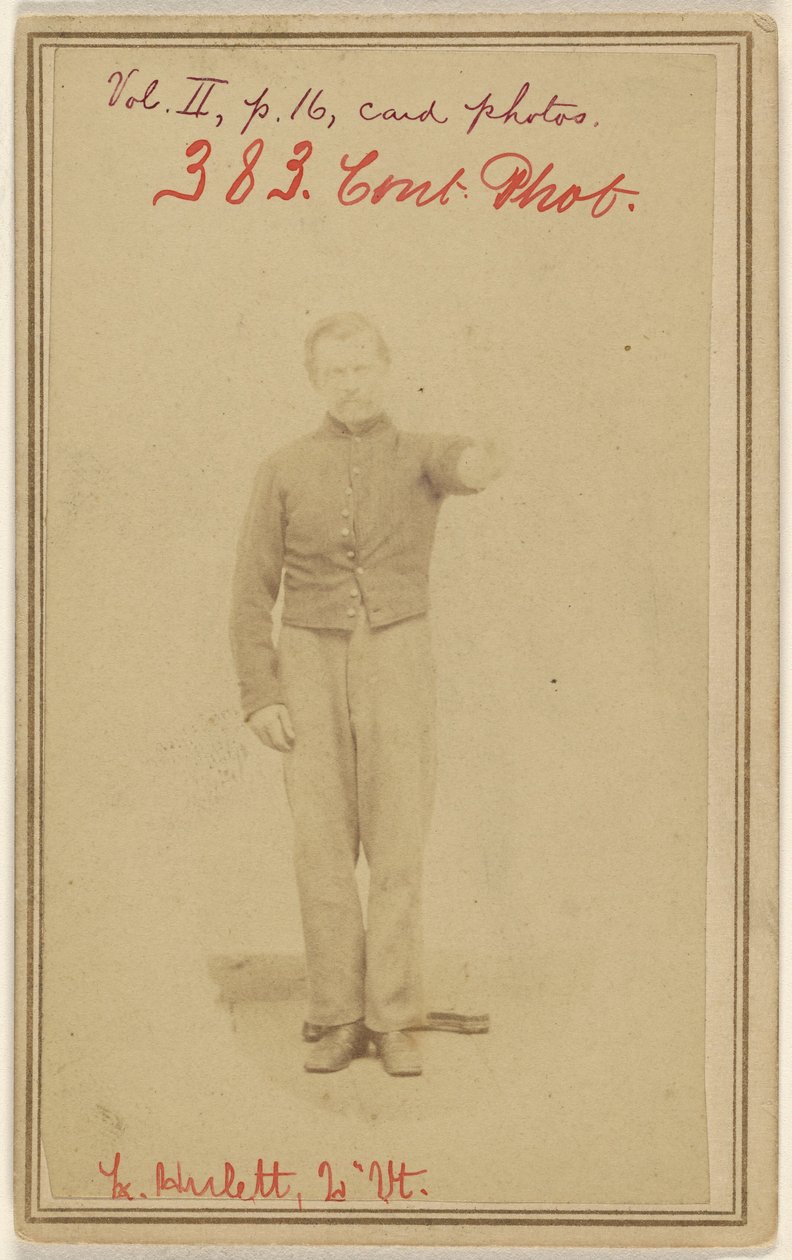 L[erman] Hulett, 2n Vt. [offer för inbördeskriget] av Unknown artist