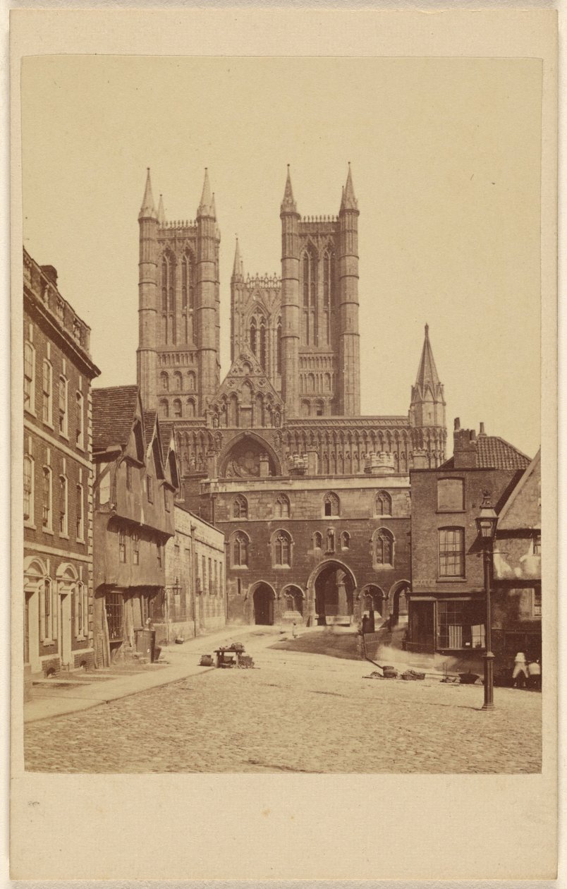 Lincoln Cathedral. av Unknown artist