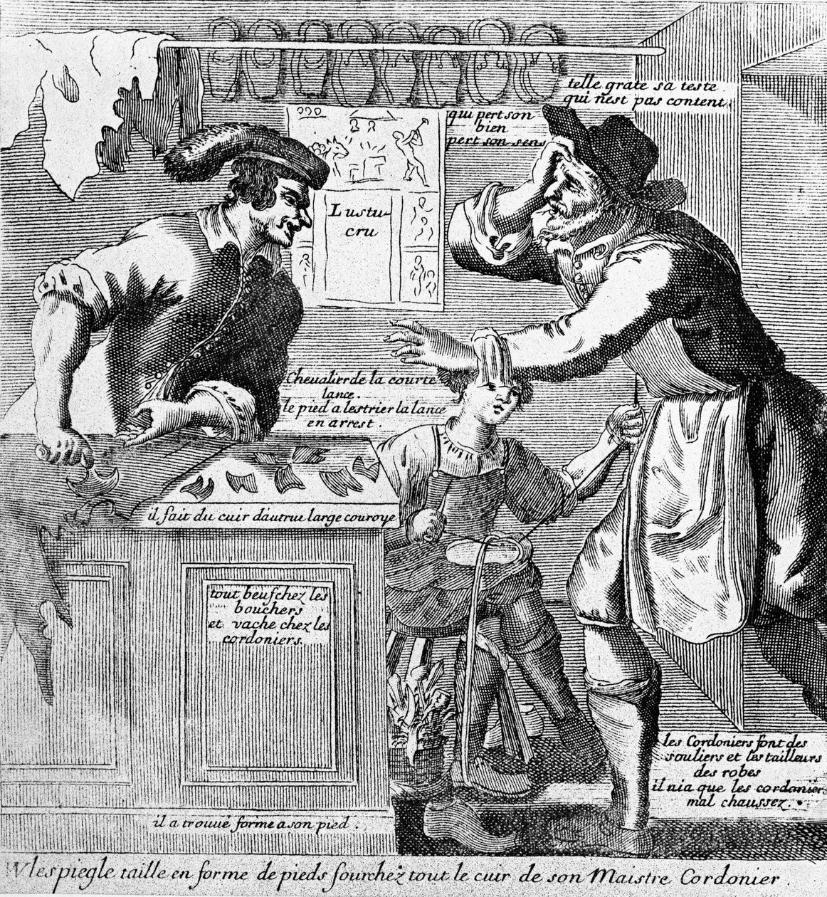Skomakare - 1782 - Musee Carnavalet. av Unknown artist