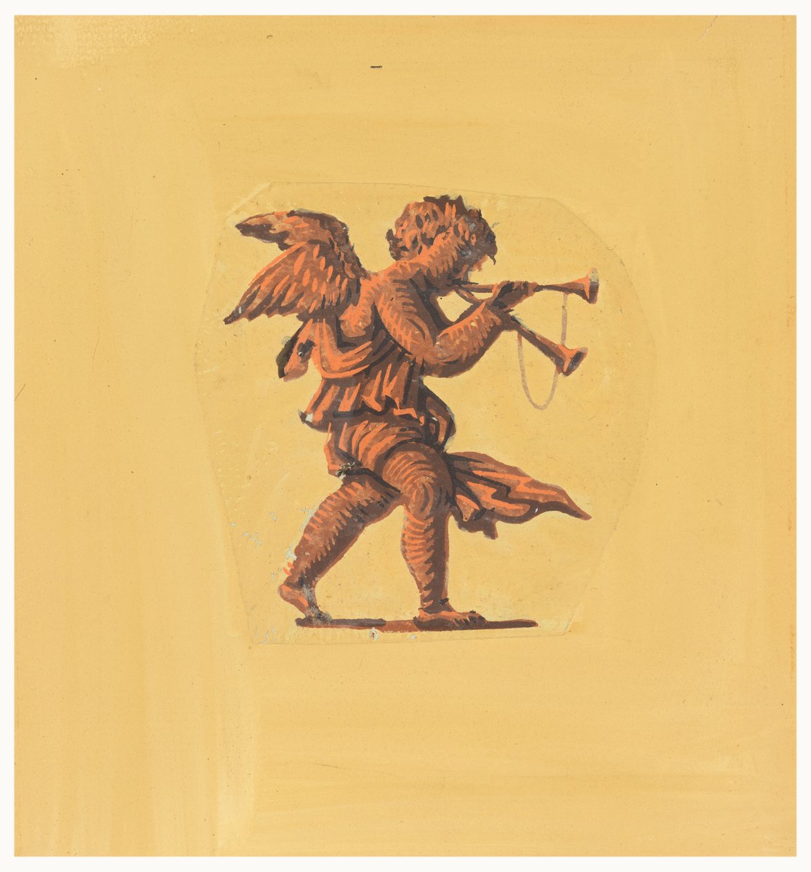 Sidovägg - fragment av Unknown artist