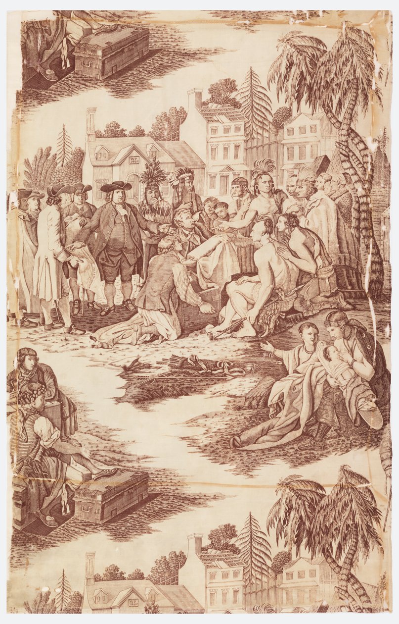 Textil av Unknown artist