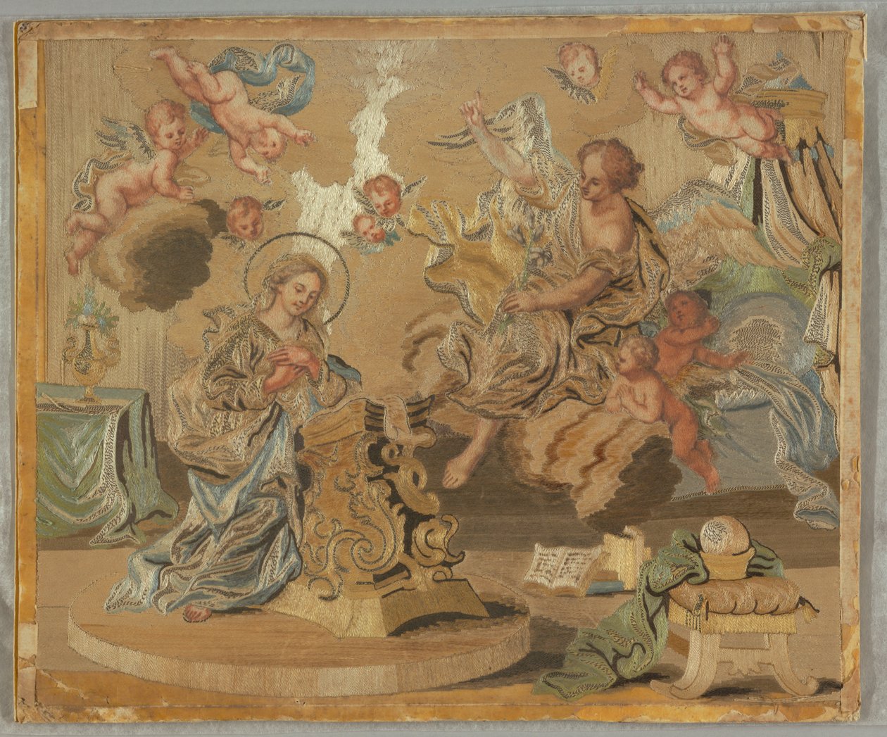 Textil av Unknown artist