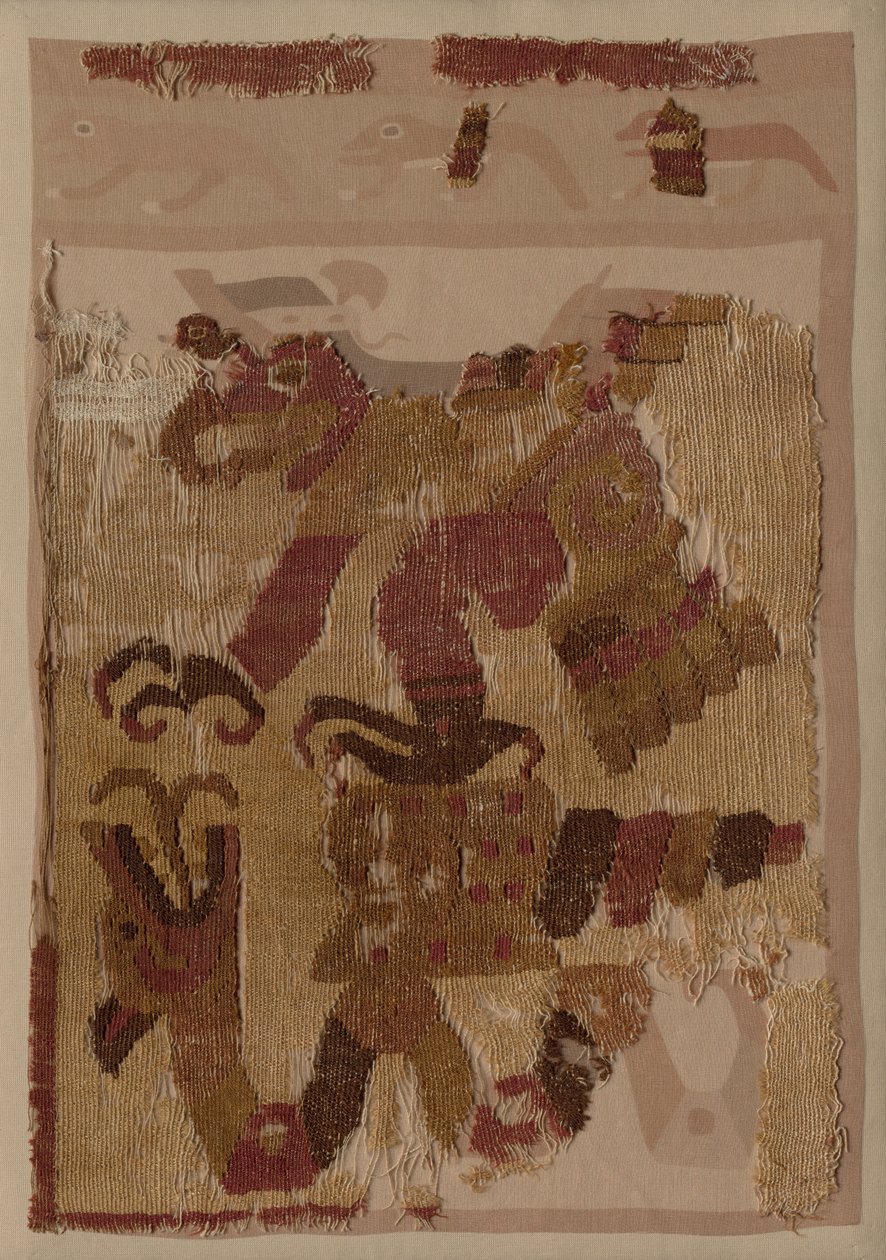 Textilfragment av Unknown artist