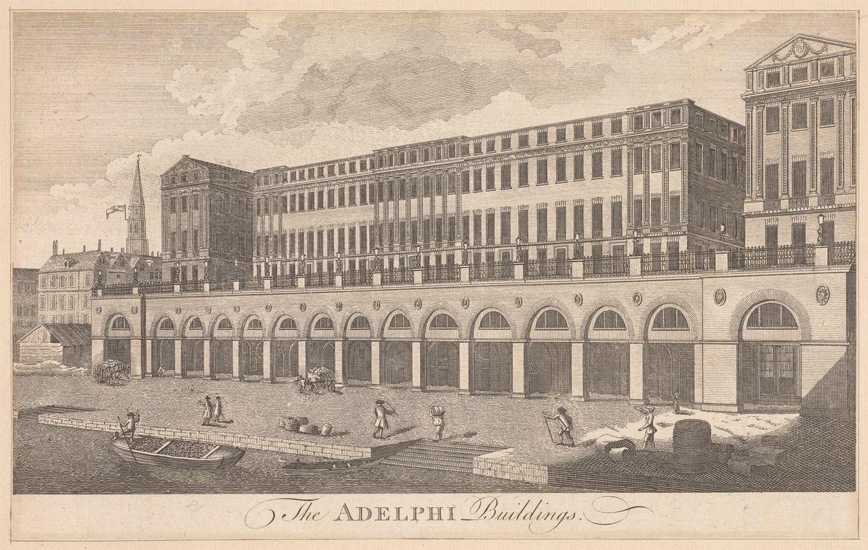 Adelphi-byggnaderna av Unknown artist