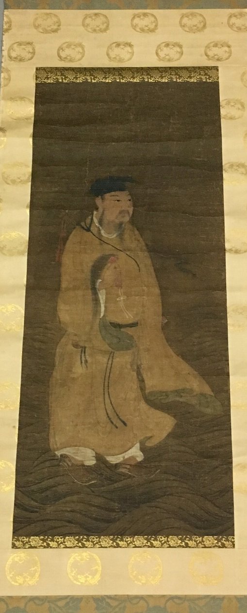 Den odödlige daoisten Lu Dongbin av Unknown artist