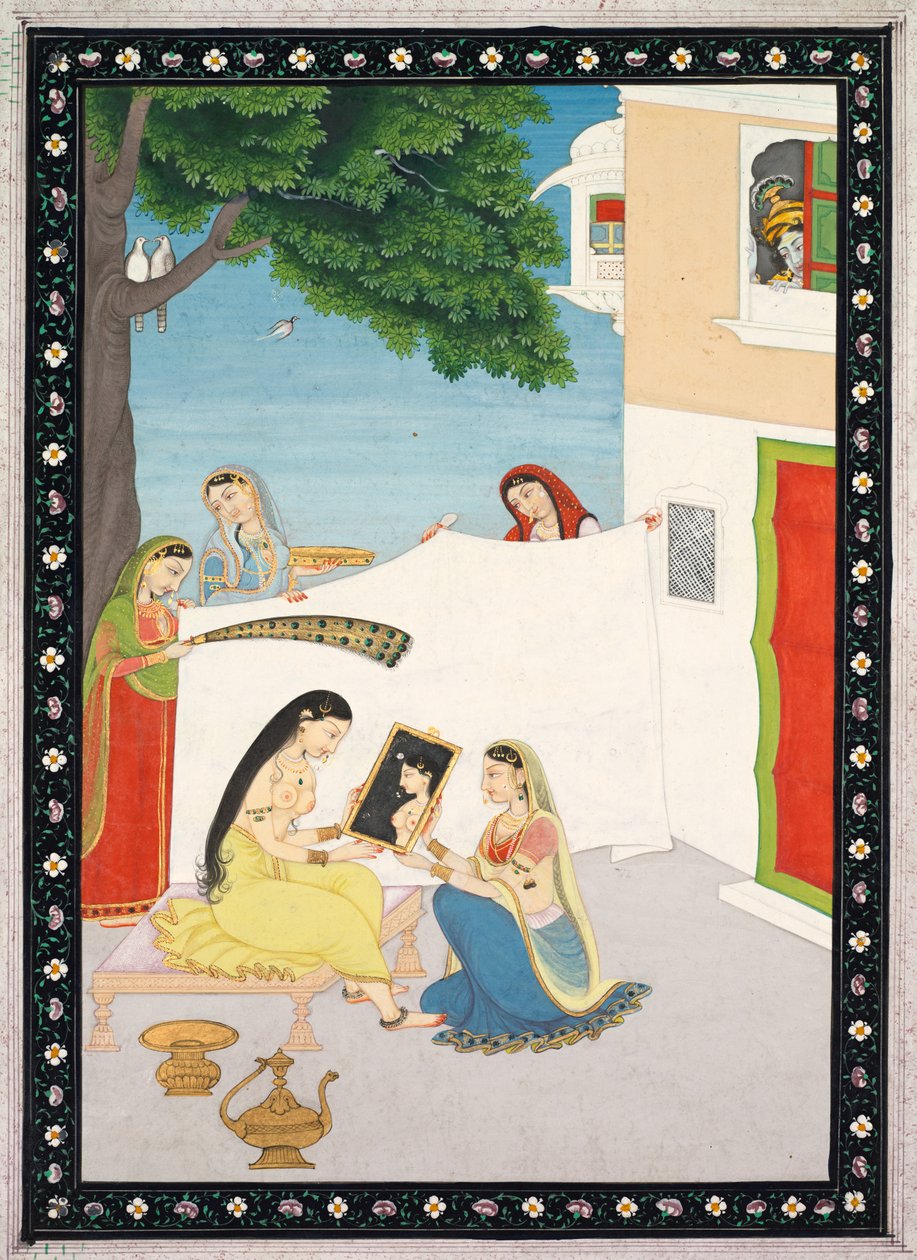 Radhas toalett av Unknown artist