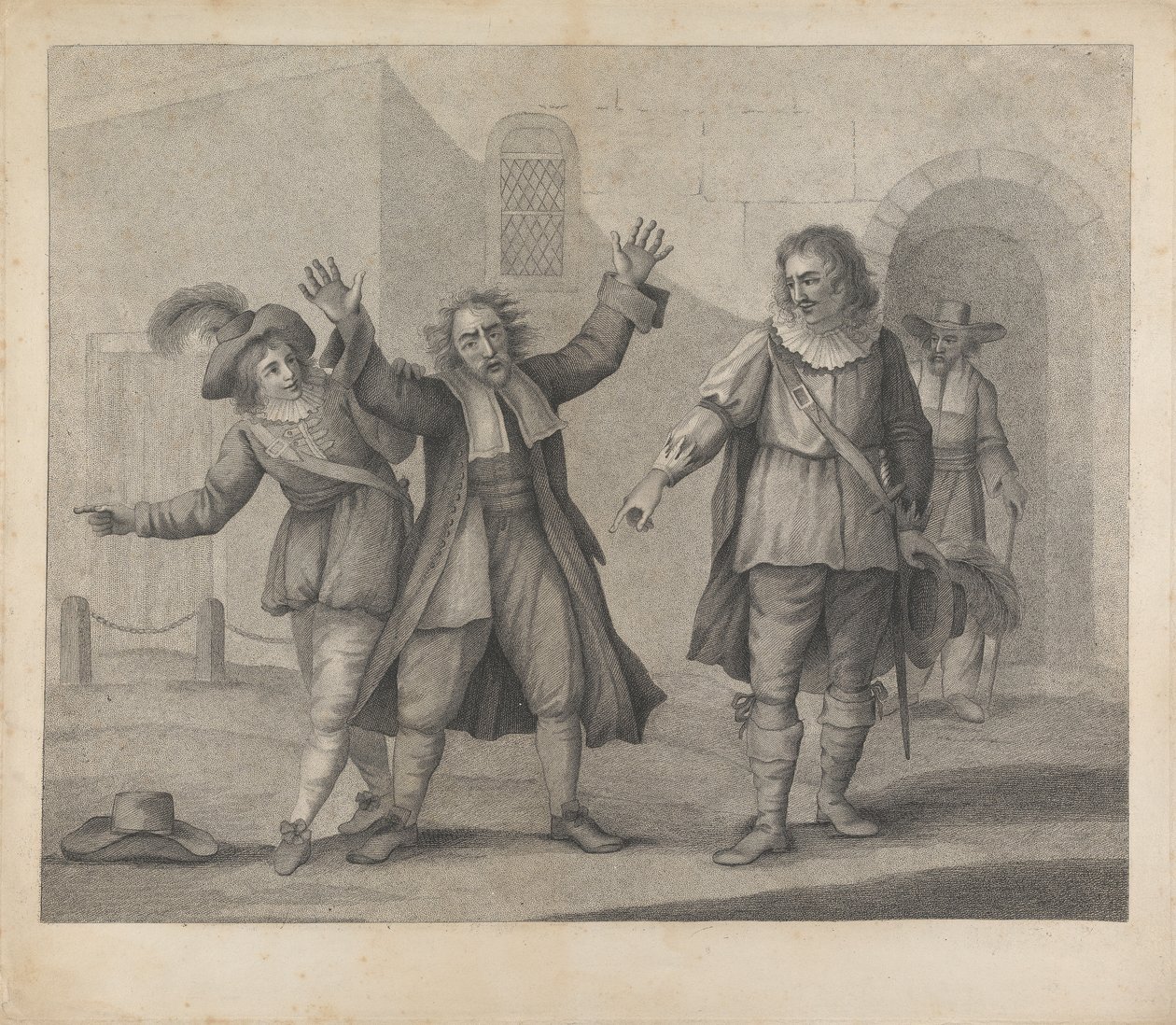 Oidentifierbart tryck av Unknown artist
