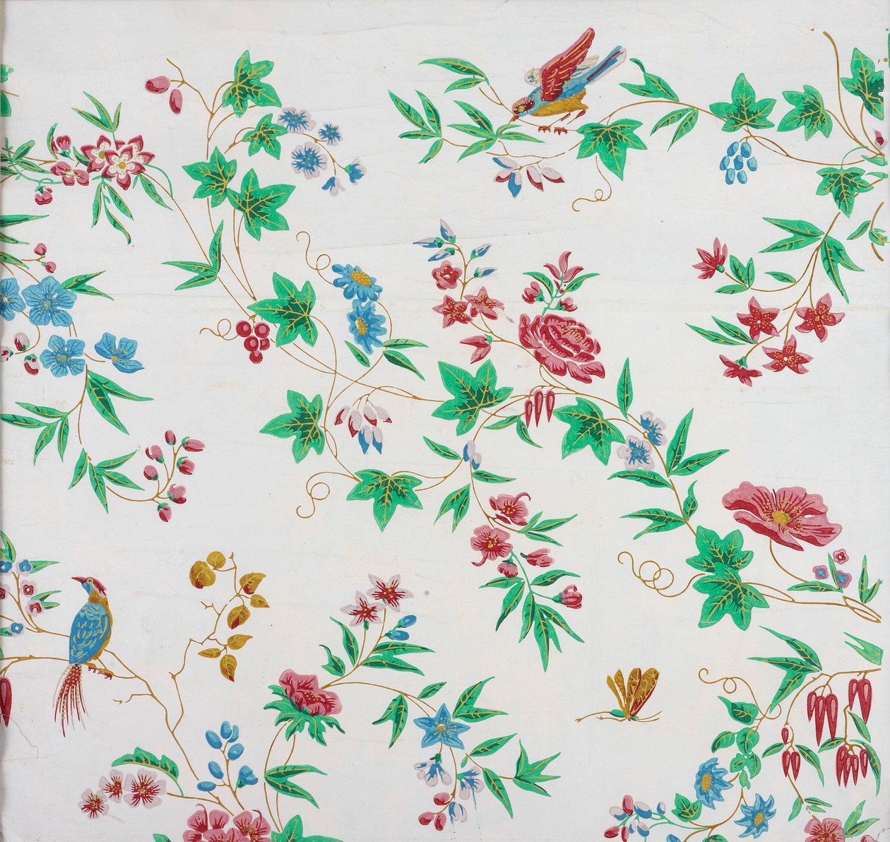 Tapetfragment: "Depositioner vid Handelsrätten av Unknown artist