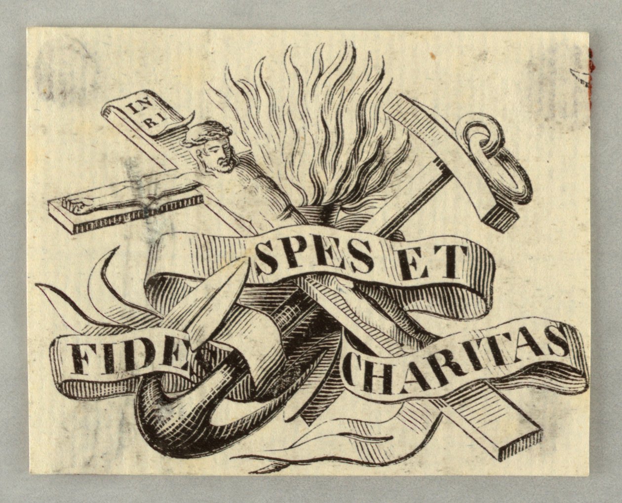 Trägravyr. Vinjett. av Unknown artist