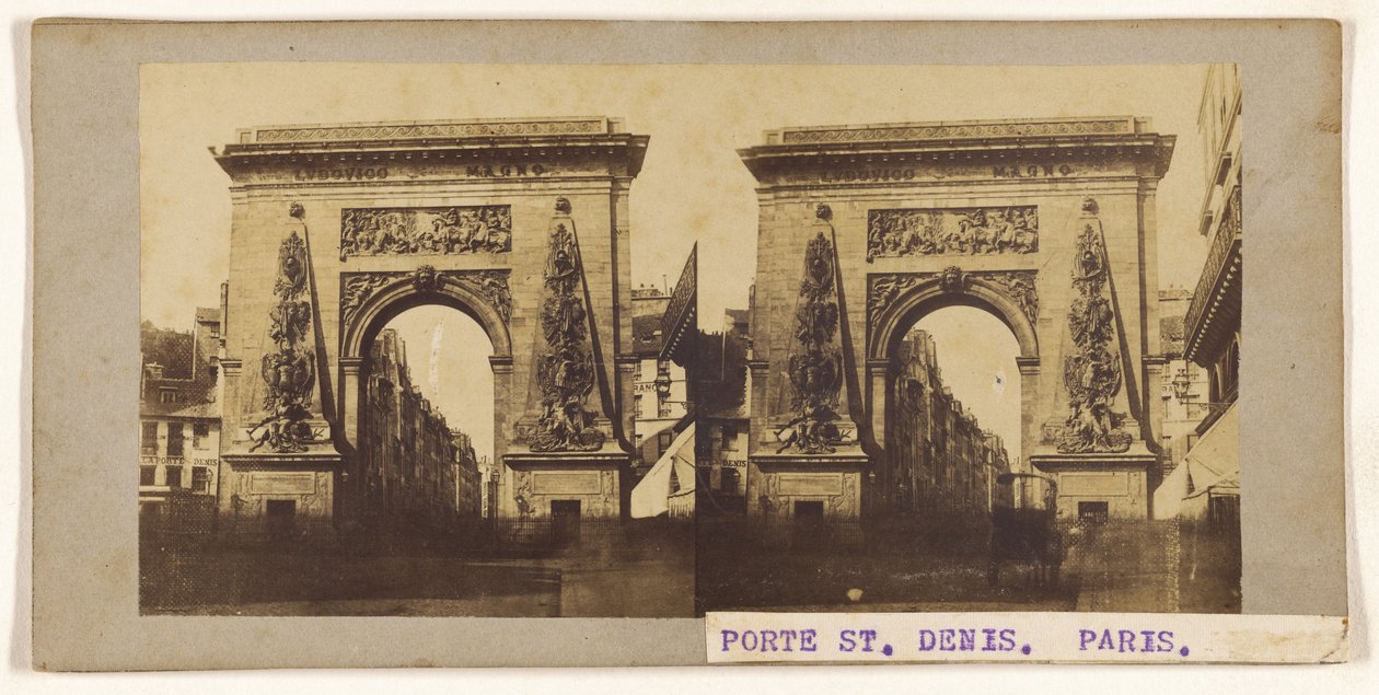 [Porte St Denis] av Unknown artist/maker