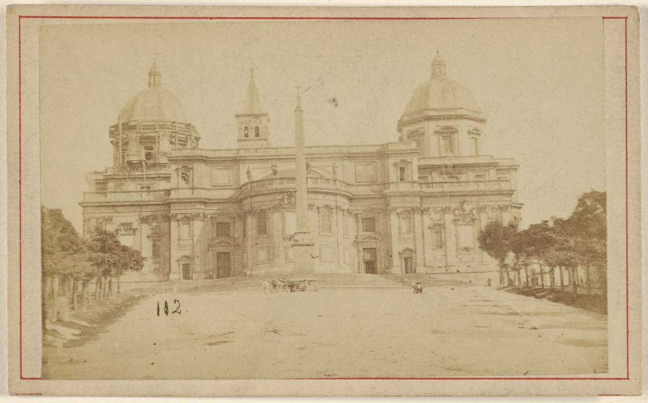 S. Maria Maggiore [Bakifrån]. av Unknown artist/maker