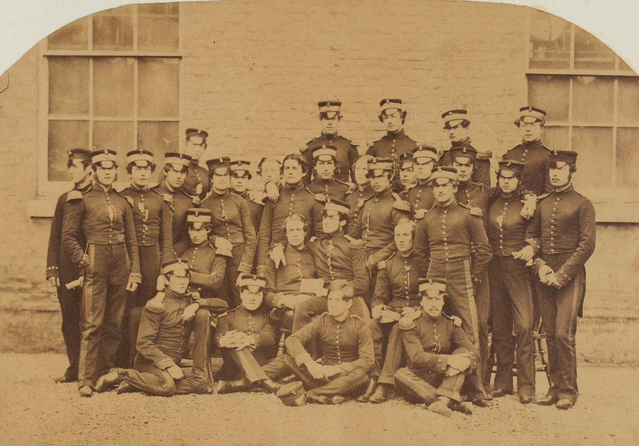 Ostindiska kompaniets kadetter, Addiscombe av Unknown photographer