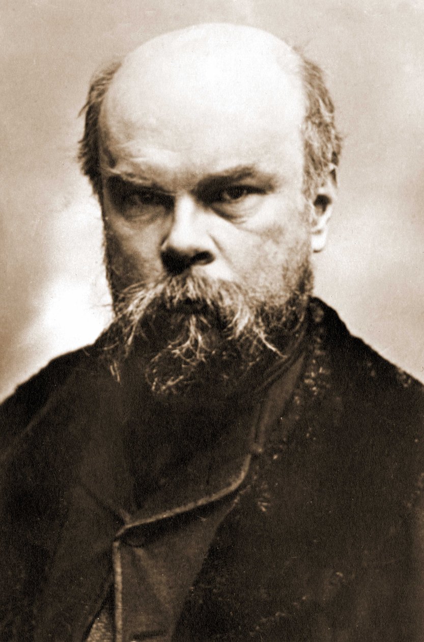 Paul Verlaine (1844-1896), fransk poet. av Unknown photographer