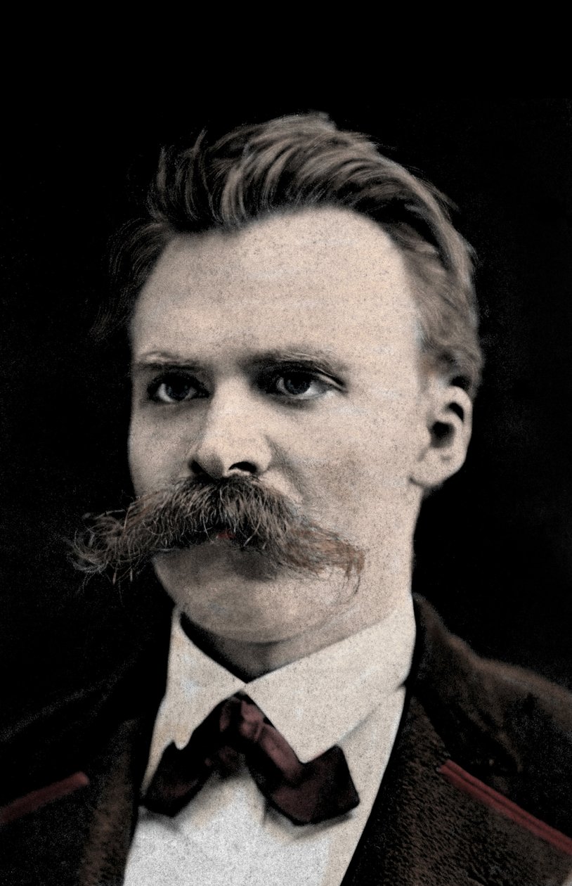 Porträtt av Friedrich Nietzsche (1844 -1900) av Unknown photographer