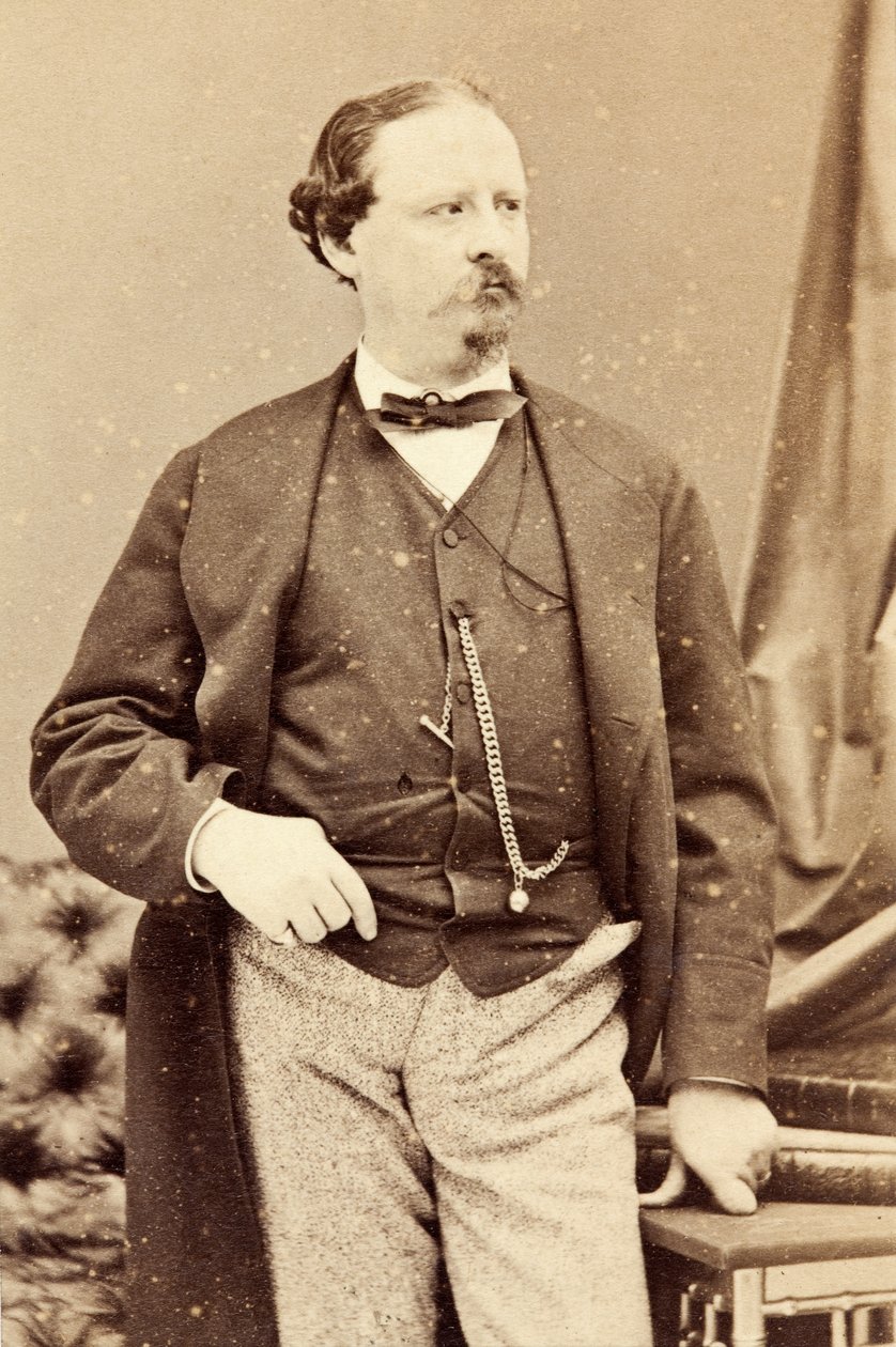 Porträtt av Alessandro Bettini av Unknown photographer