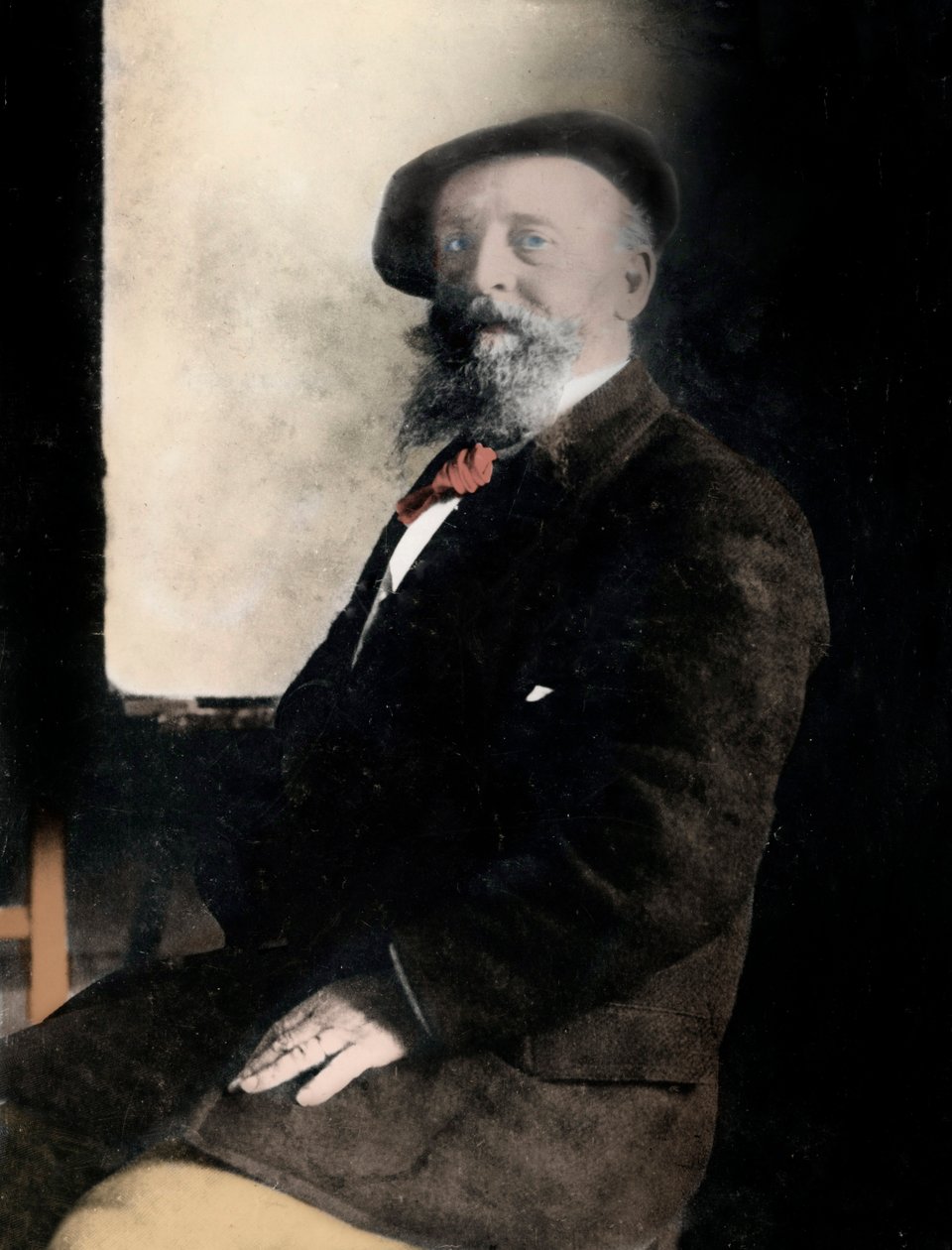 Porträtt av Alfred Sisley (1839-1899) - av Unknown photographer