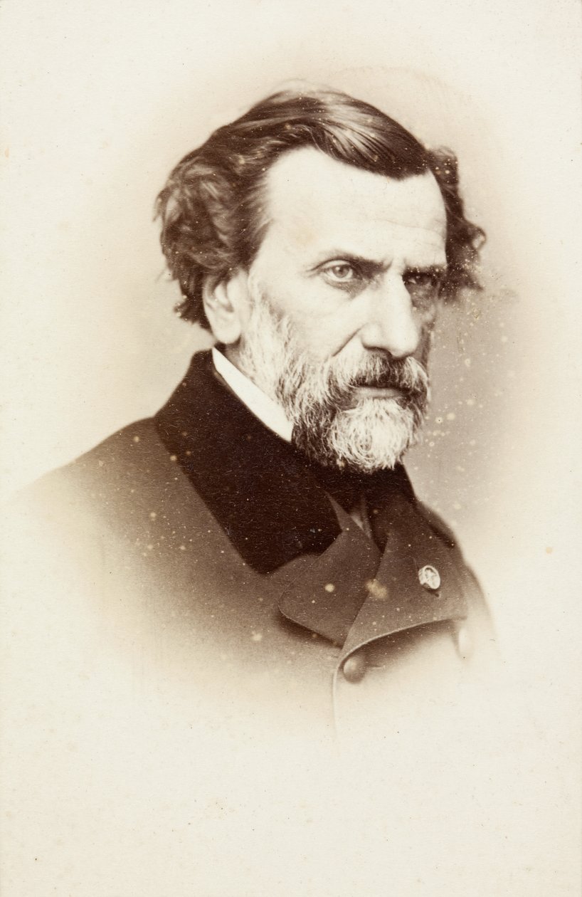 Porträtt av Ambroise Thomas av Unknown photographer