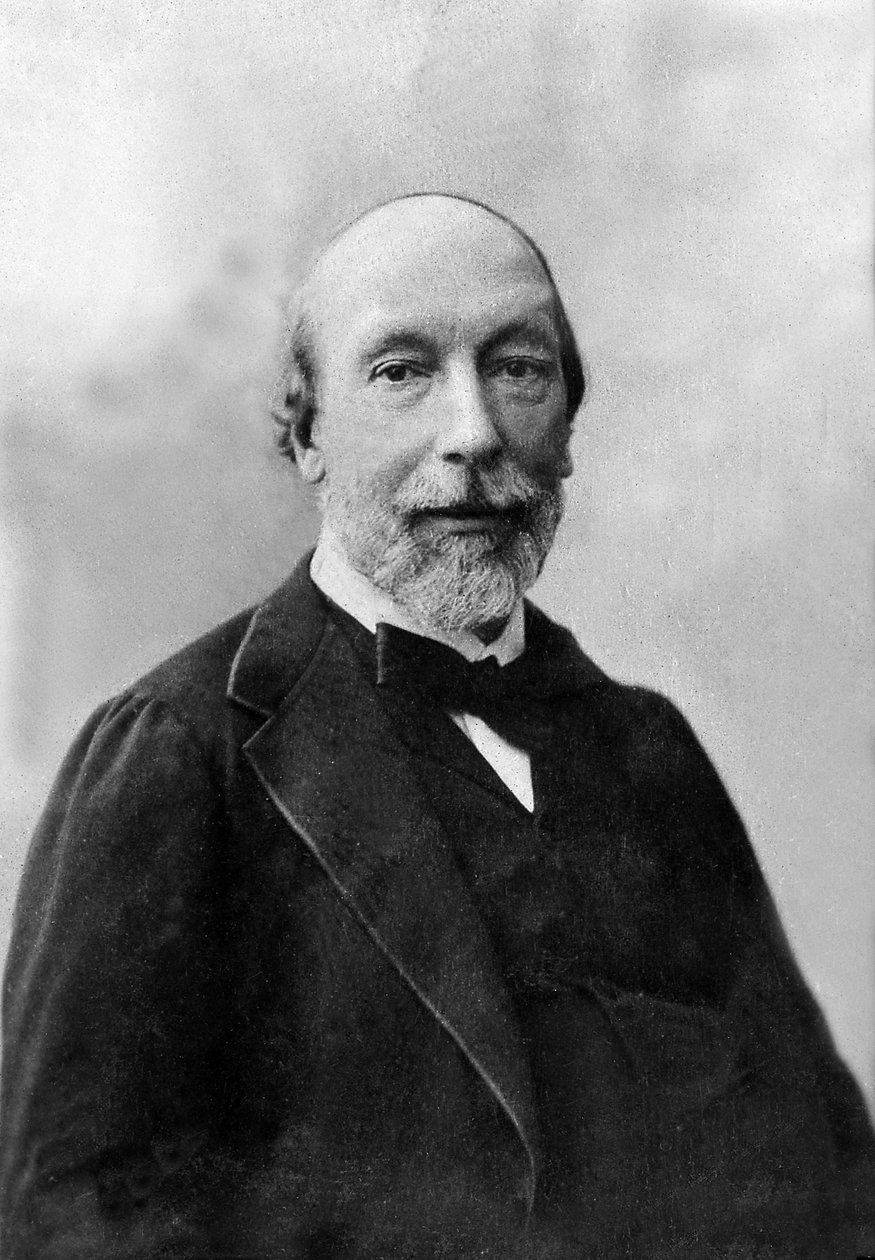 Porträtt av Auguste Jacquerie av Unknown photographer