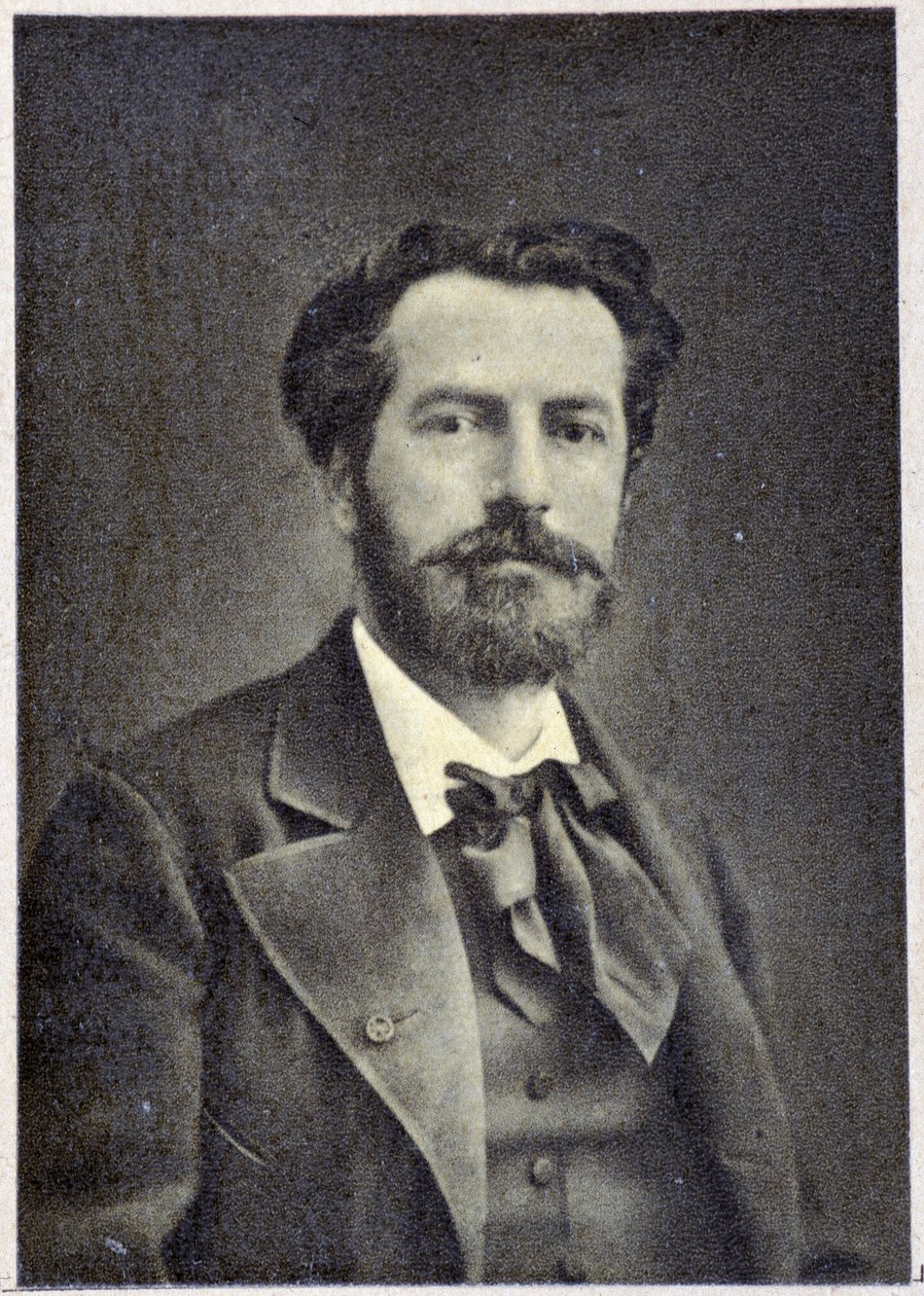 Porträtt av Bartholdi 1880 av Unknown photographer
