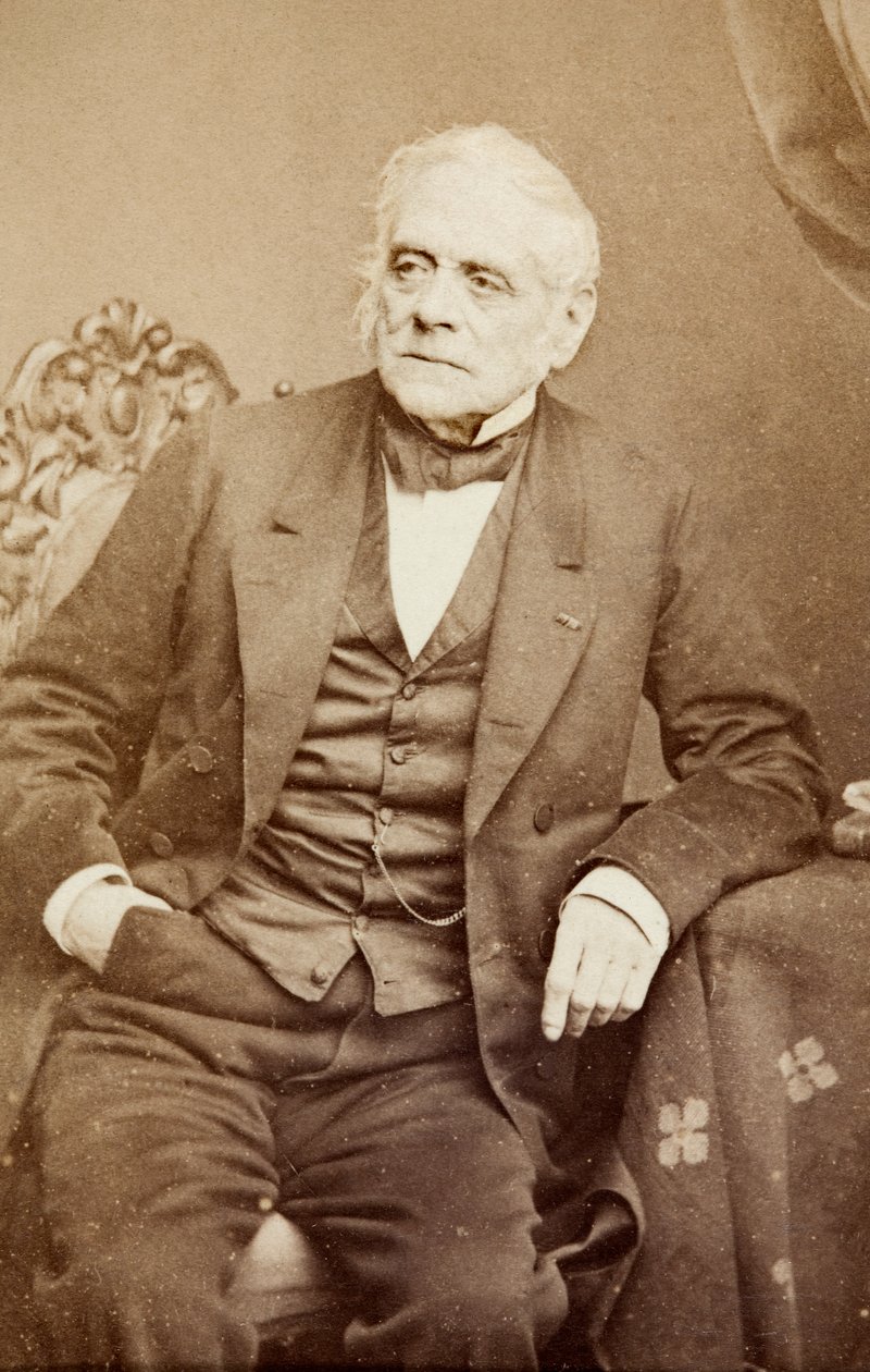 Porträtt av Daniel Auber av Unknown photographer