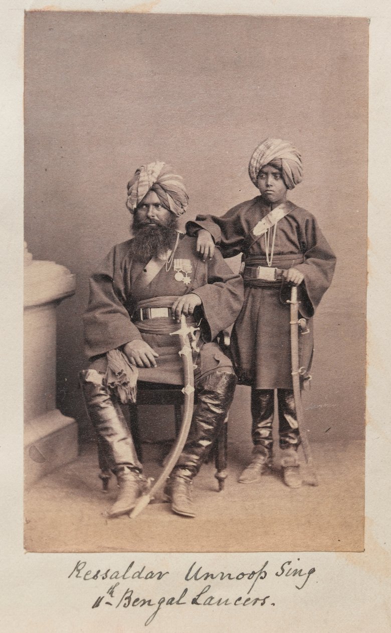 Risaldar Dhandap Singh av Unknown photographer