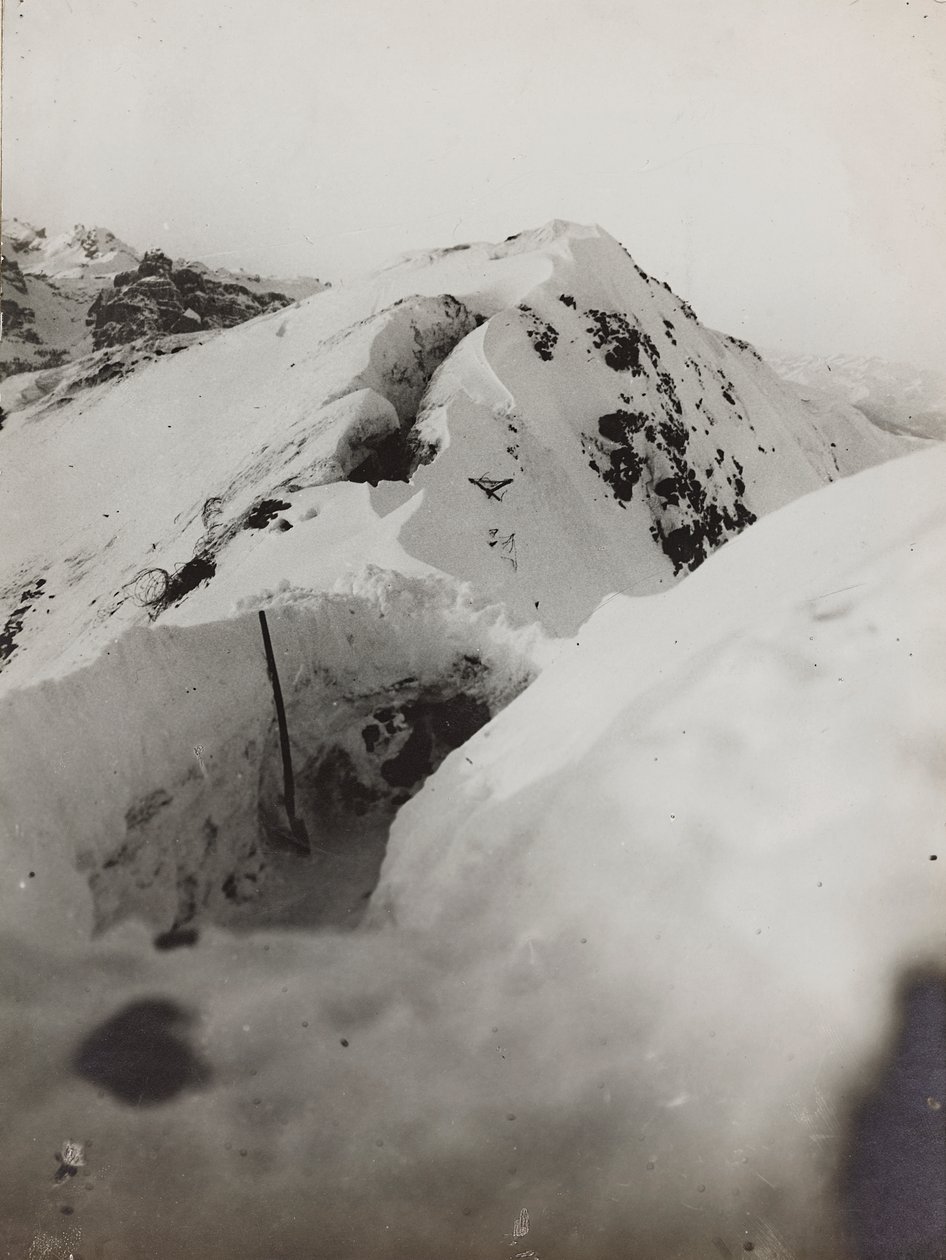 Första världskriget: bergslandskap av Unknown photographer