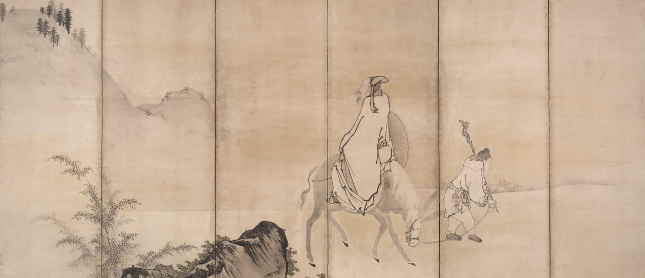 Pan Lang (Han Rō) av Unkoku Tōgan