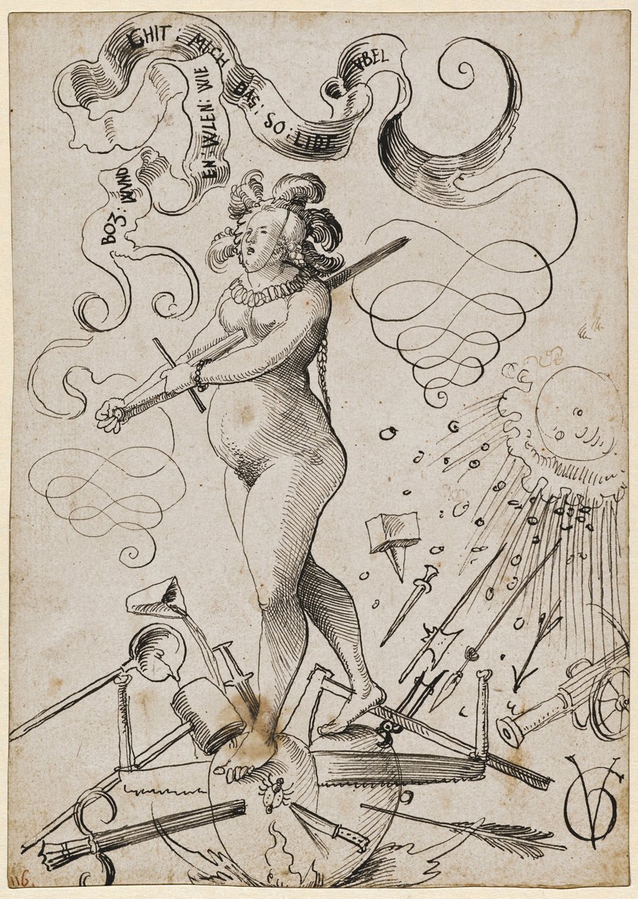Kärlekens plågor, c. 1516. av Urs Graf