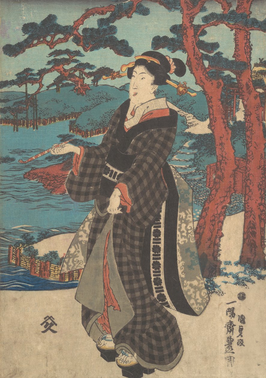 Skriva ut. av Utagawa Kunisada